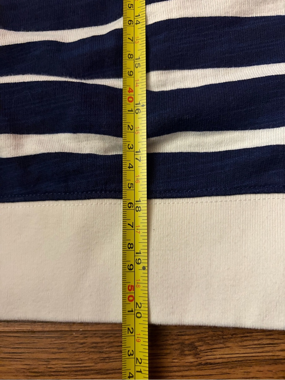 J. Crew Vintage cotton terry crewneck pullover in stripe - Small - Picture 13 of 13